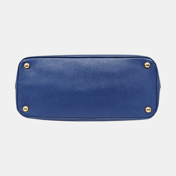 Authenticated pre-owned Galleria Small Calfskin Blue - Shoulder Bag at Looply