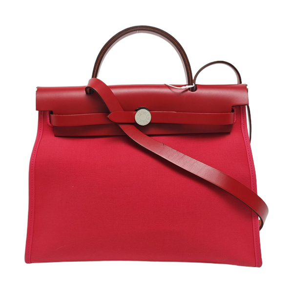 Authenticated pre-owned Herbag Canvas Pink - Shoulder Bag at Looply