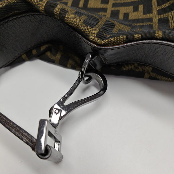 Canvas Shoulder Bag Brown