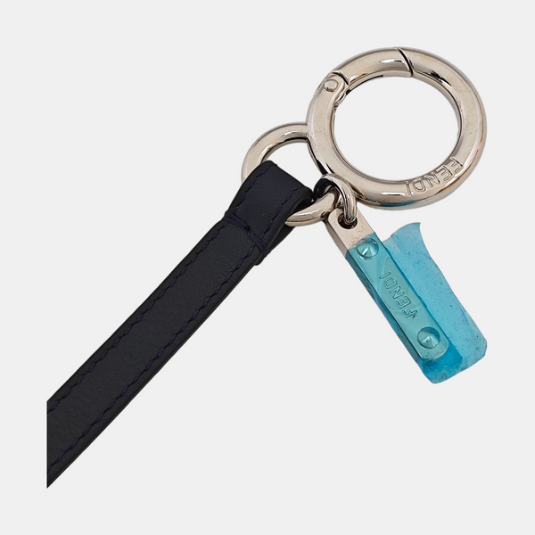Authenticated pre-owned Leather Black Bag Charm - Bag Charm at Looply