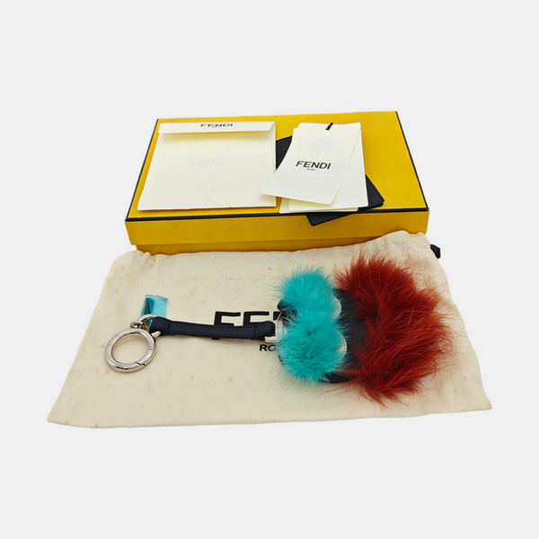 Authenticated pre-owned Leather Black Bag Charm - Bag Charm at Looply