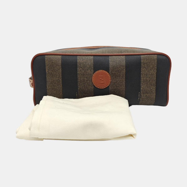 Coated Canvas Top Handle Bag Multicolor
