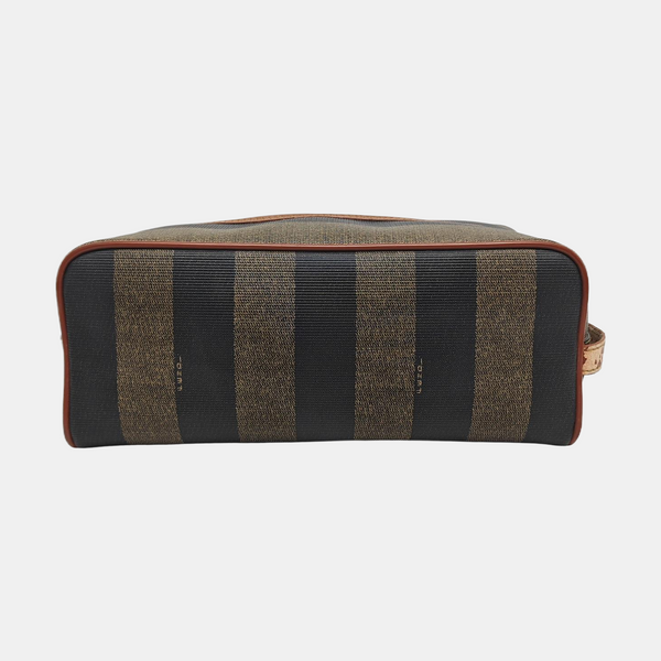 Coated Canvas Top Handle Bag Multicolor