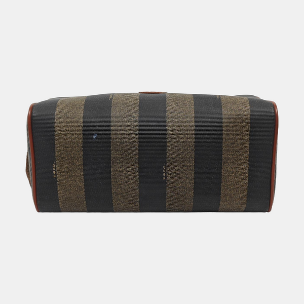 Coated Canvas Top Handle Bag Multicolor