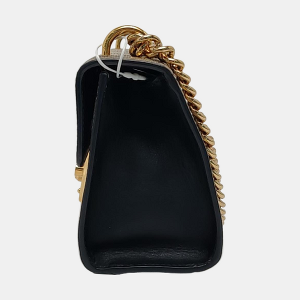 Authenticated pre-owned Padlock Small Monogram Coated Canvas Beige - Shoulder Bag at Looply