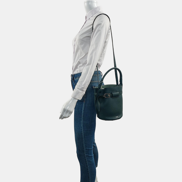 Authenticated pre-owned Big Bag Nano Calfskin Green - Shoulder Bag at Looply