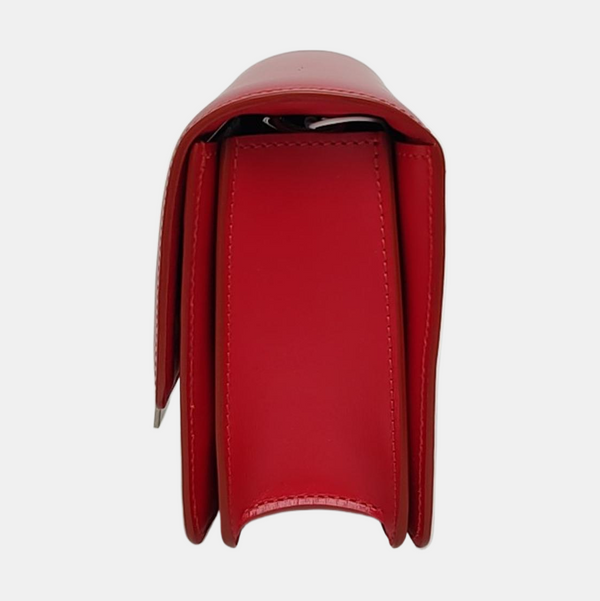 Authenticated pre-owned CLASSIC BOX Mini Calfskin Red - Crossbody Bag at Looply