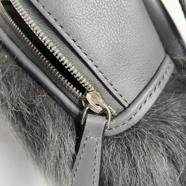 Authenticated pre-owned Monster Calfskin Gray - Clutch at Looply