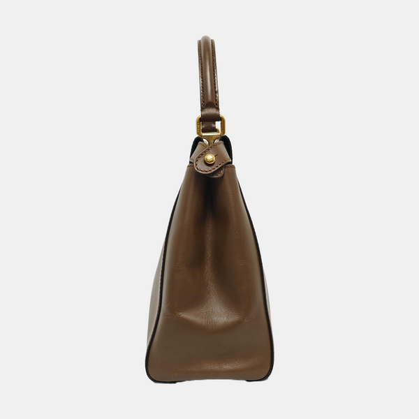 Authenticated pre-owned Peekaboo Small Calfskin Brown - Shoulder Bag at Looply