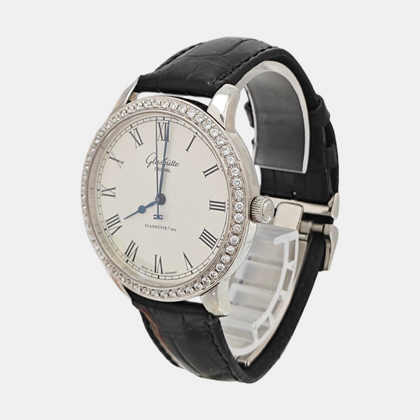 40mm White Automatic Watch
