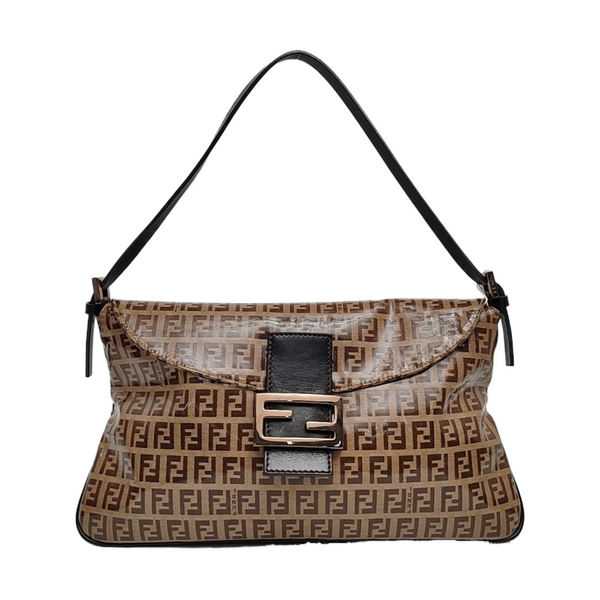 Coated Canvas Top Handle Bag Multicolor