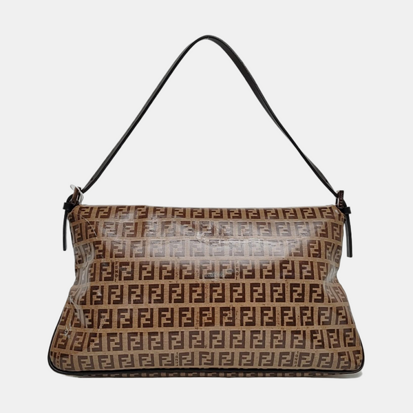 Coated Canvas Top Handle Bag Multicolor