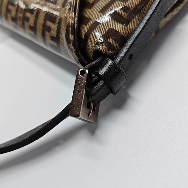 Coated Canvas Top Handle Bag Multicolor