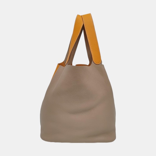 Authenticated pre-owned Picotin Lock 31 Clemence Multicolor - Top Handle Bag at Looply