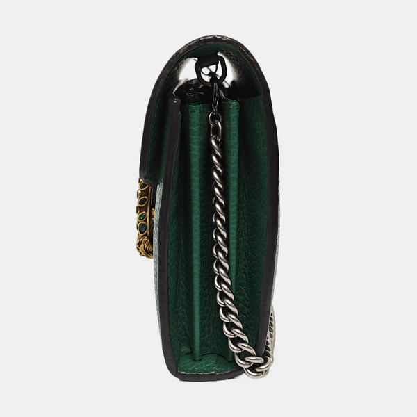 Authenticated pre-owned Dionysus Mini Calfskin Green - Crossbody Bag at Looply