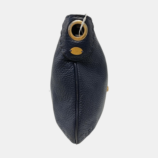 Calfskin Shoulder Bag Blue