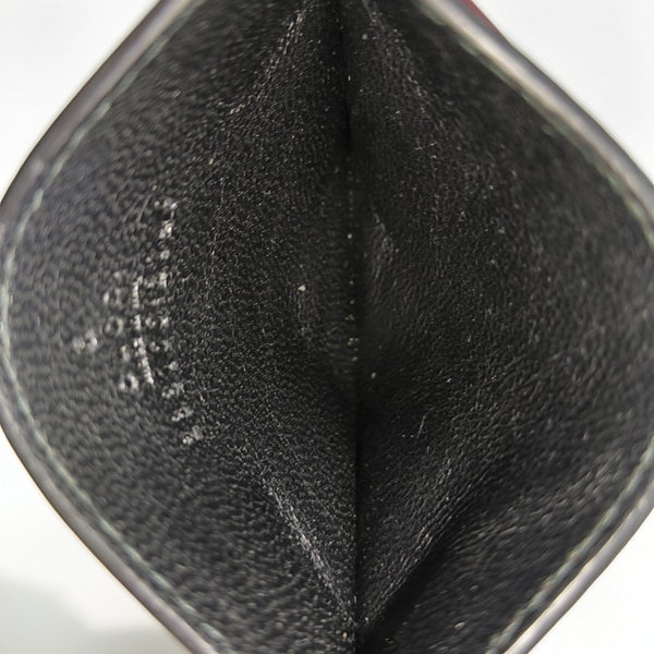 Authenticated pre-owned Microguccissima Monogram Calfskin Black Card Holder - Card Holder at Looply