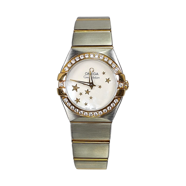 Constellation 24mm White Quartz Watch