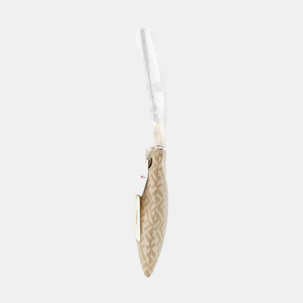 Fabric Top Handle Bag Beige