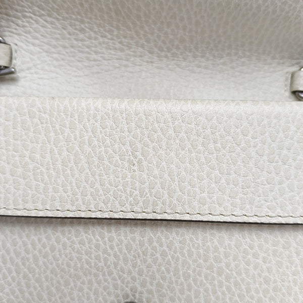 Authenticated pre-owned Dionysus Super Mini Calfskin White - Crossbody Bag at Looply