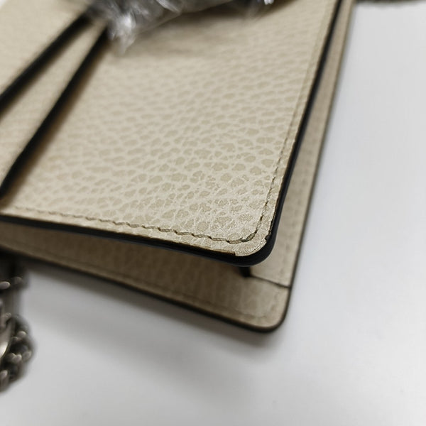 Authenticated pre-owned Dionysus Super Mini Calfskin White - Crossbody Bag at Looply