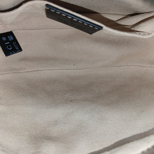 Authenticated pre-owned GG Marmont Calfskin Black - Belt Bag at Looply