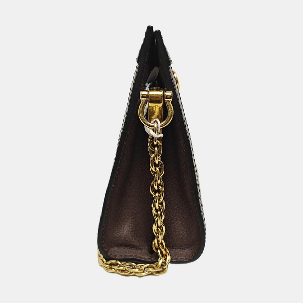 Authenticated pre-owned Ophidia Small Monogram Coated Canvas Beige - Shoulder Bag at Looply