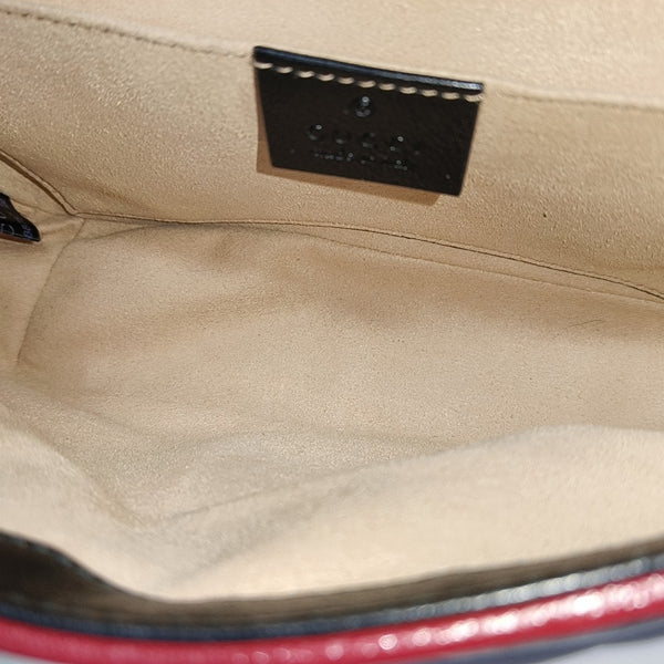 Authenticated pre-owned GG Marmont Small Calfskin Multicolor - Shoulder Bag at Looply