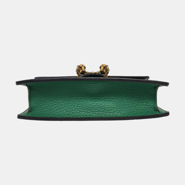Authenticated pre-owned Dionysus Super Mini Calfskin Green - Crossbody Bag at Looply