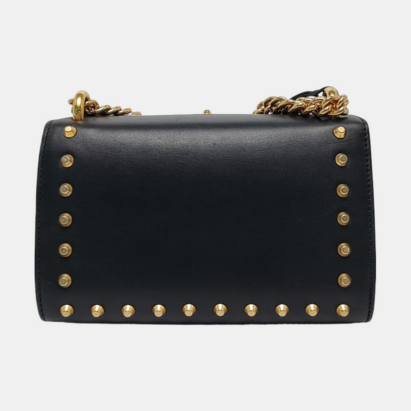 Authenticated pre-owned Padlock Small Calfskin Black - Crossbody Bag at Looply