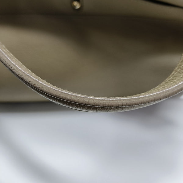 MUSE TWO Medium Calfskin Beige