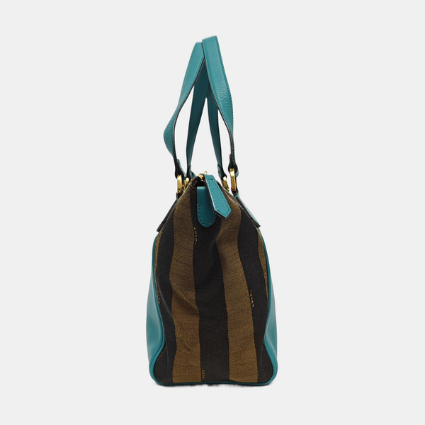 Calfskin Top Handle Bag Green