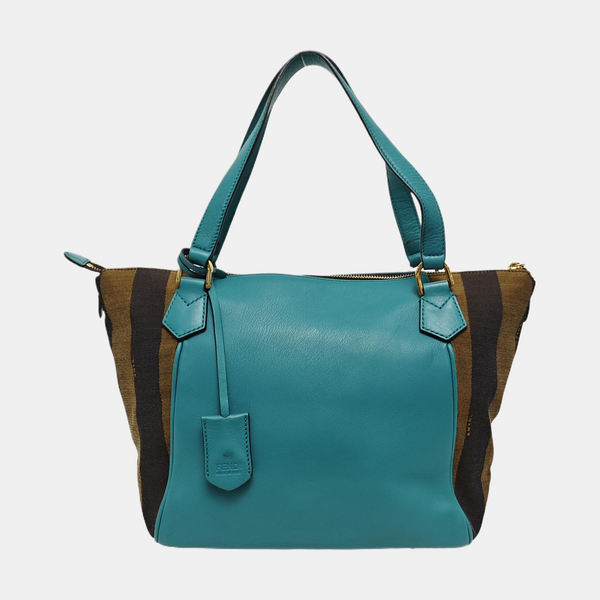 Calfskin Top Handle Bag Green