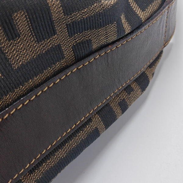 Canvas Top Handle Bag Brown