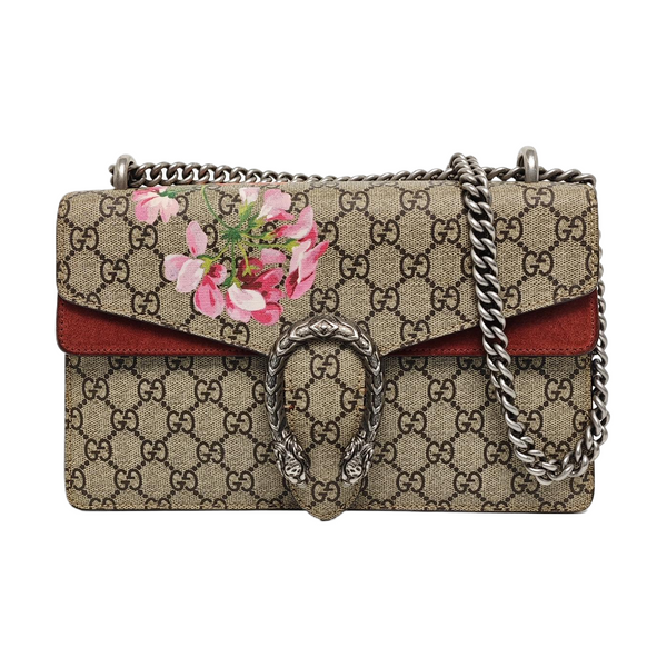 Authenticated pre-owned Dionysus Super Mini Monogram Coated Canvas Beige - Shoulder Bag at Looply