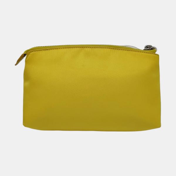Authenticated pre-owned Monster Nylon Yellow - Clutch at Looply