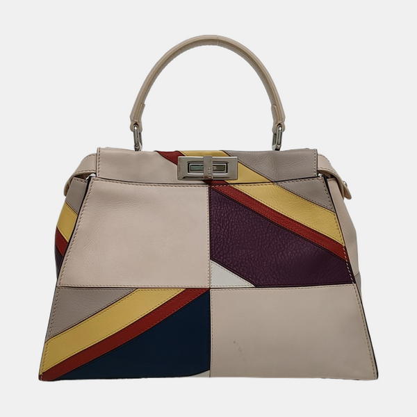 Authenticated pre-owned Peekaboo Calfskin Multicolor - Shoulder Bag at Looply