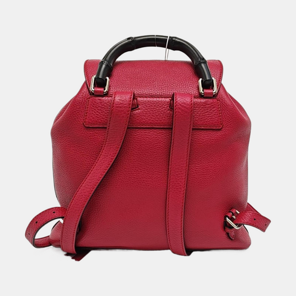 Authenticated pre-owned Bamboo 1947 Calfskin Pink - Backpack at Looply