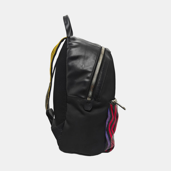 Nylon Backpack Black