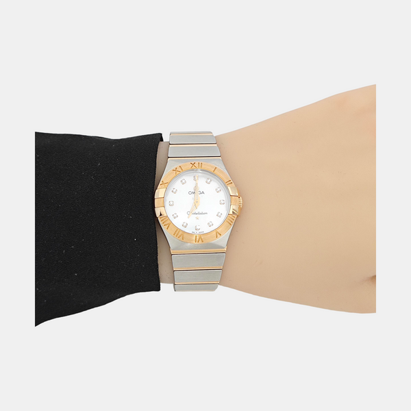 Constellation 28mm White Quartz Watch