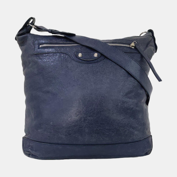 Authenticated pre-owned Classic City Calfskin Blue - Shoulder Bag at Looply