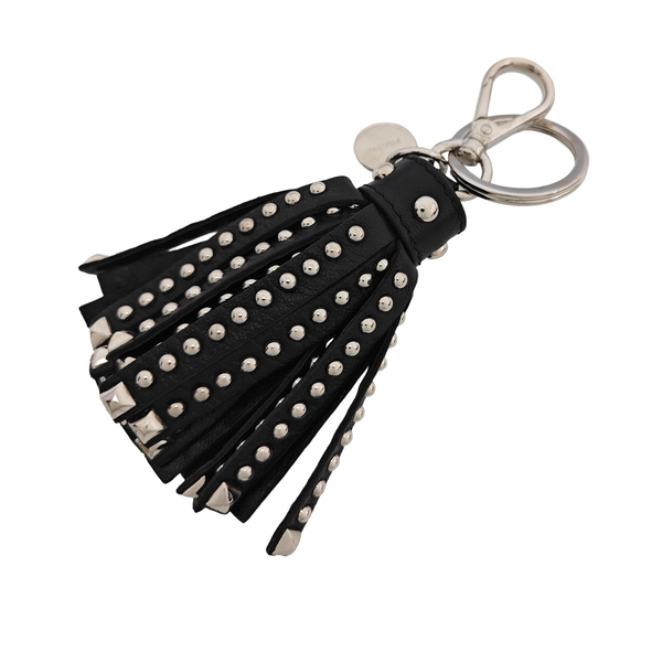 Authenticated pre-owned Leather Black Bag Charm - Bag Charm at Looply