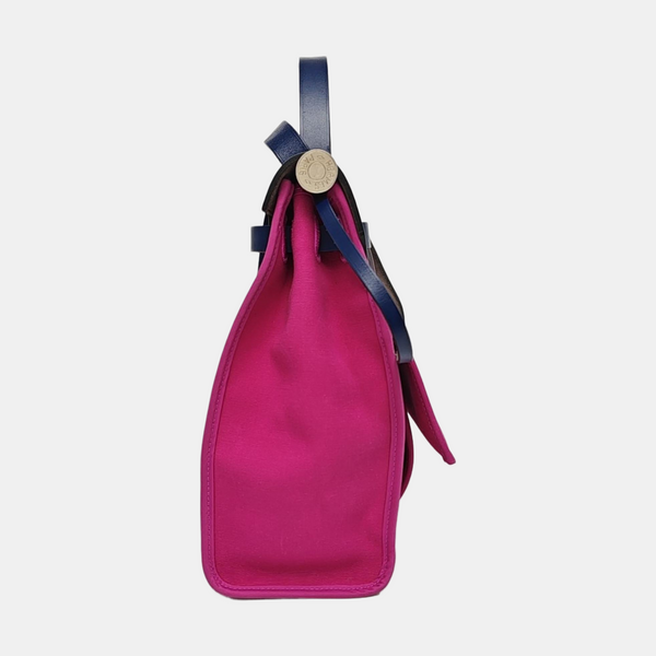 Authenticated pre-owned Herbag 31 Canvas Pink - Shoulder Bag at Looply