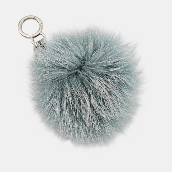 Synthetic Bag Charm Blue