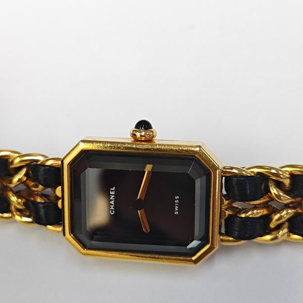 Première 20mm Black Quartz Watch