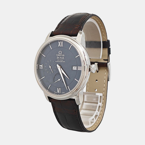 De Ville 39.5mm Navy Blue Automatic Watch