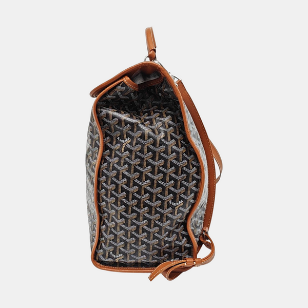 Saint Léger Coated Canvas Brown