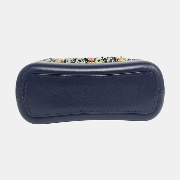 Authenticated pre-owned Gabrielle Small Fabric Blue - Shoulder Bag at Looply