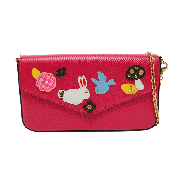 Authenticated pre-owned Félicie Epi Pink - Shoulder Bag at Looply