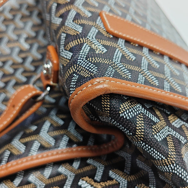 Saint Léger Coated Canvas Brown